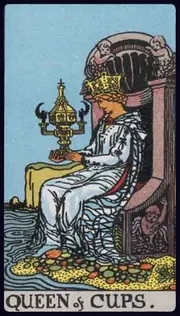 Королева Кубков — карта Таро