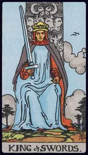 Король Мечей — карта Таро